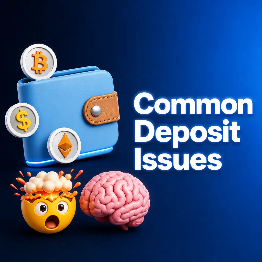 Common deposit issues on 1win